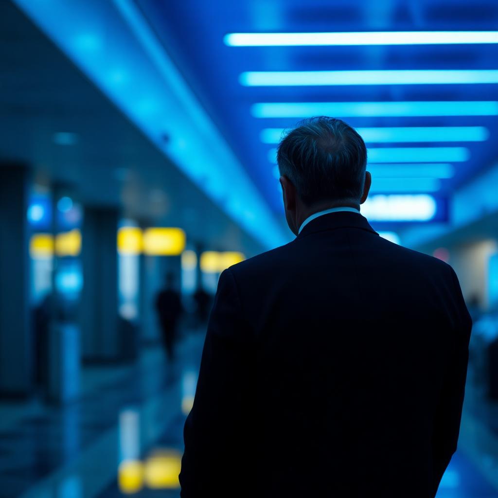 Trasferimento aeroportuale con vettura scura